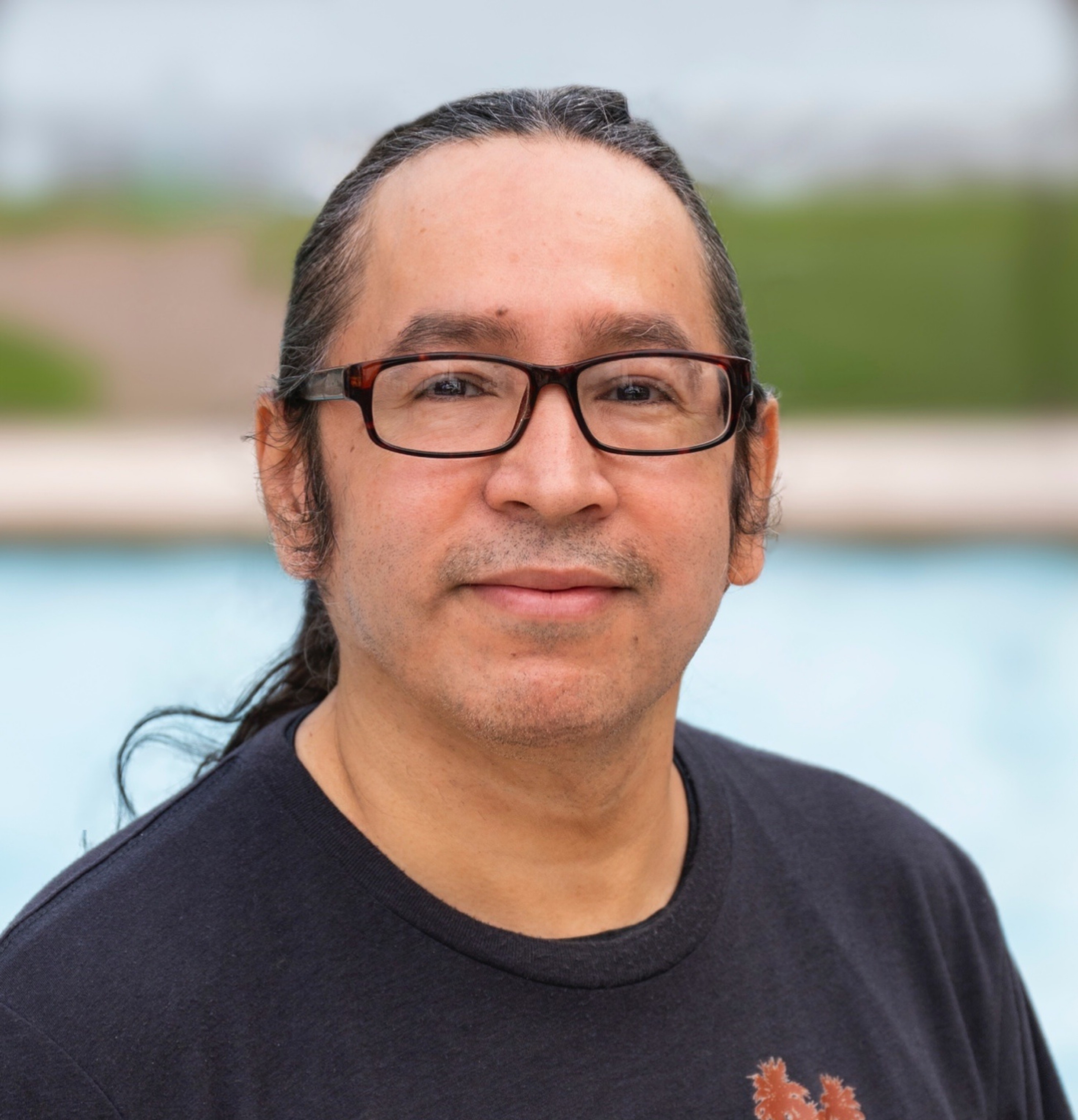 Staff member Lorenzo Lopez